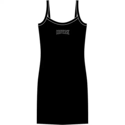 Converse SS24 Slip Dress Women's Black