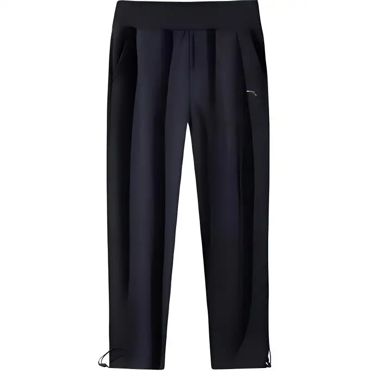 Anta Variety Training Collection Knitted Sweatpants Women's Basic Black