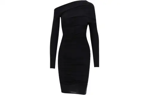 Balenciaga Twisted Midi Dress