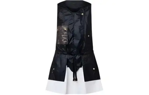 LOUIS VUITTON FW24 Sleeveless Dress Women's Black