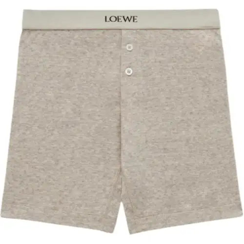 LOEWE Casual Shorts Women's Beige