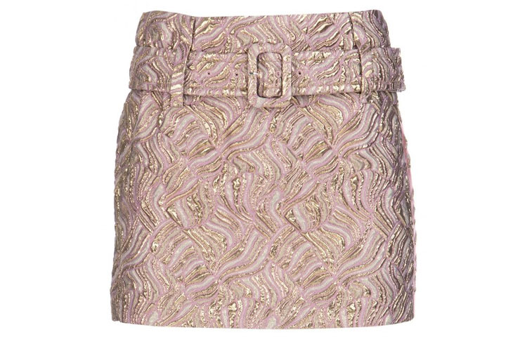 PRADA FW21 Casual Short Skirts Women's Pink