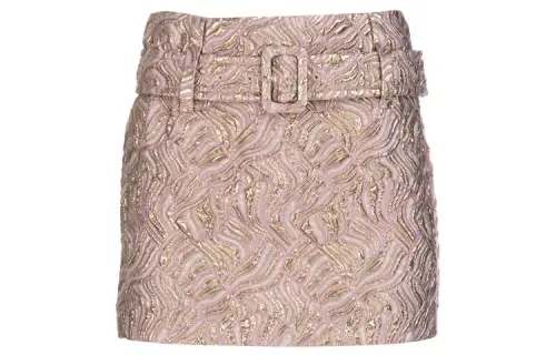 PRADA FW21 Casual Short Skirts Women's Pink