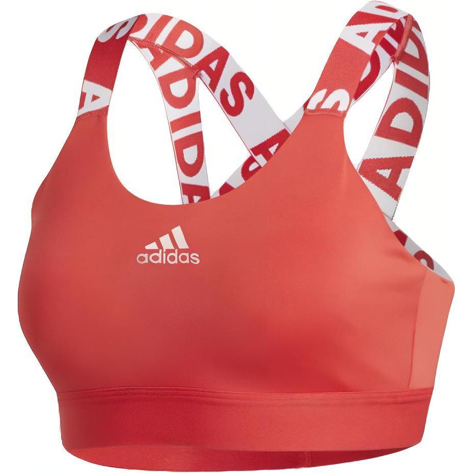 adidas Don’t Rest Branded Bra Red