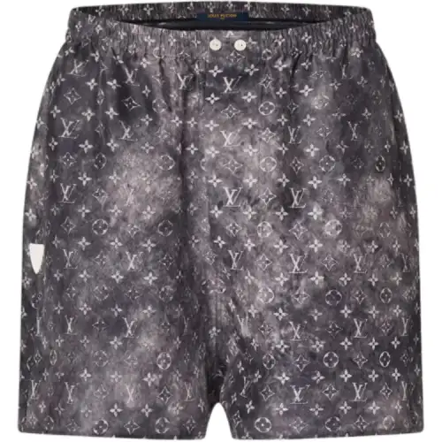LOUIS VUITTON SS24 Casual Shorts Women's Dark Gray
