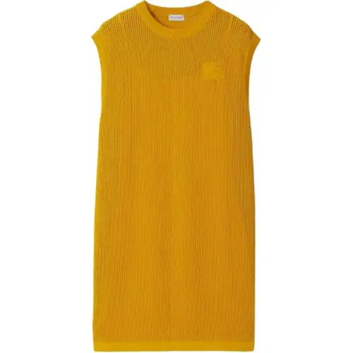 Burberry EKD embroidered Mesh Dress