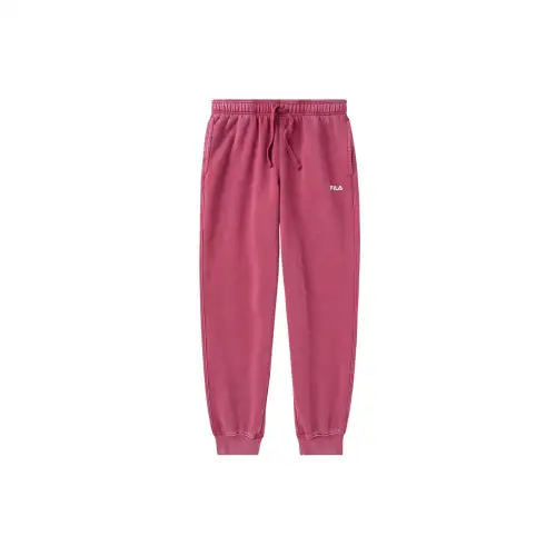 FILA Sportstyle Knitted Sweatpants Women's Pink