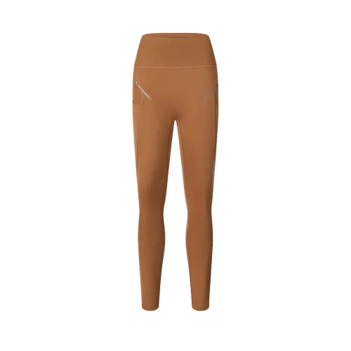FILA Athleisure Fleece Lined Comfortable Butt Lifting Leggings Women's Chestnut Brown