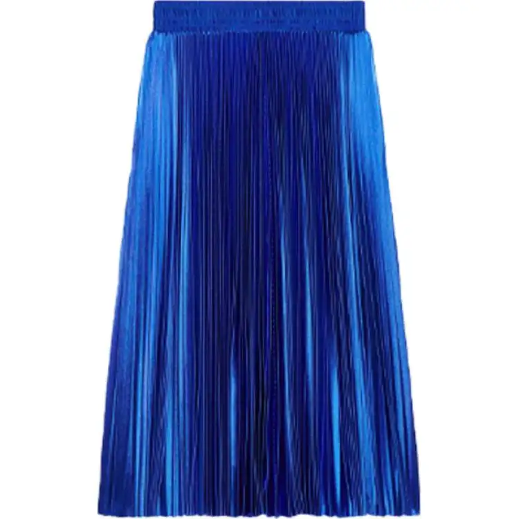 Balenciaga SS21 Casual Long Skirt Women's Blue