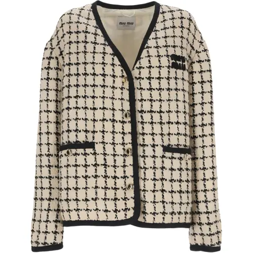 MIU MIU FW23 Jackets & Coats Women's Multicolor