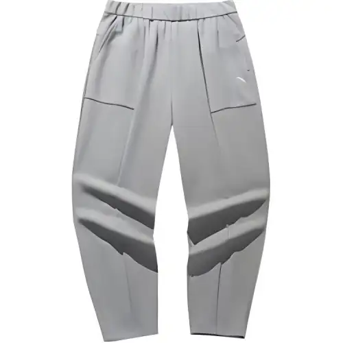 Anta Variety Training Collection Knitted Sweatpants Women's Pearlescent Gray