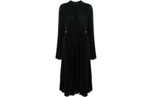 Balenciaga Long Sleeved Dress Women's Black
