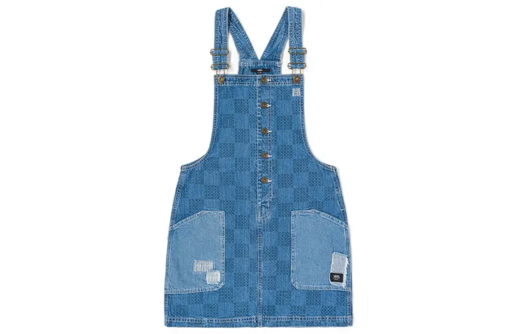 Vans Sleeveless Dress Women's Blue