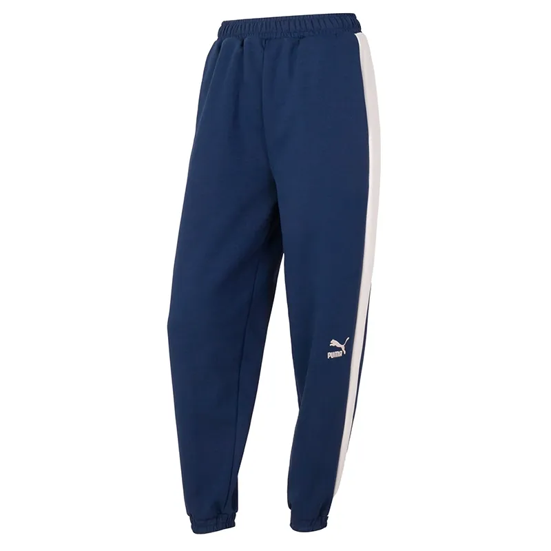 PUMA Sports Life Collection Knitted Sweatpants Women's Blue