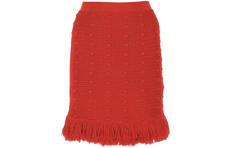 Bottega Veneta SS21 Casual Short Skirts Women's Red