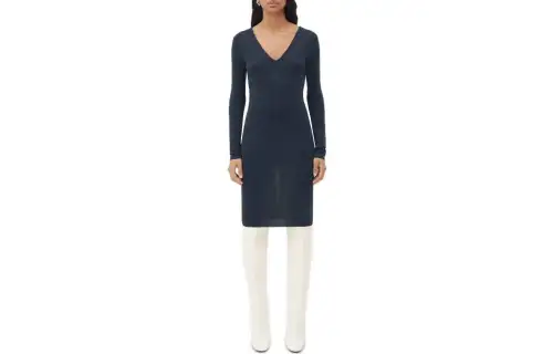 Bottega Veneta Long Sleeved Dress Women's