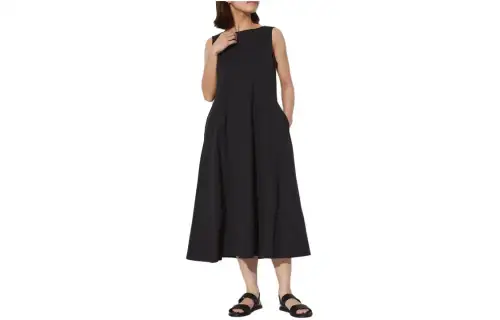 UNIQLO Sleeveless Dress Women's Black