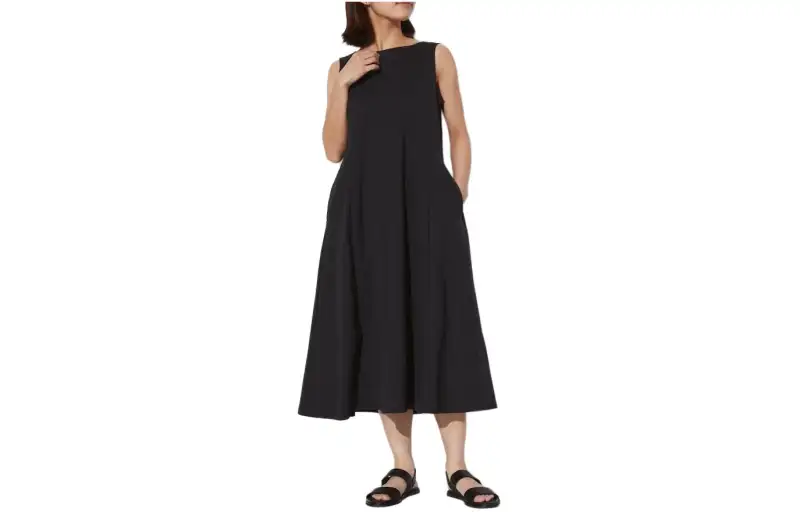 UNIQLO Sleeveless Dress Women's Black