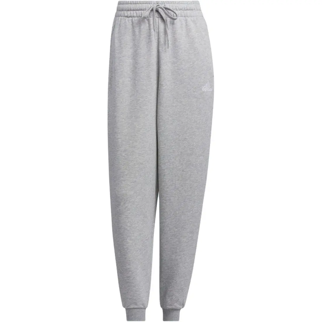 Adidas Knitted Sweatpants Women's Medium Heather Gray/White