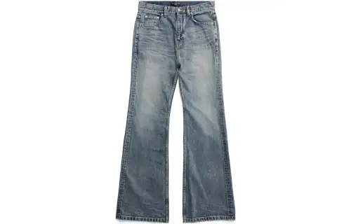 logo-patch jeans