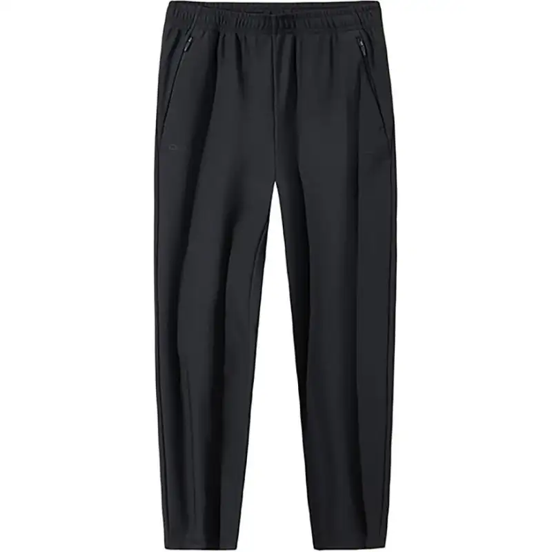 Anta Variety Training Collection Comfortable Casual Versatile Fleece Lined Knitted Sweatpants Women's Basic Black