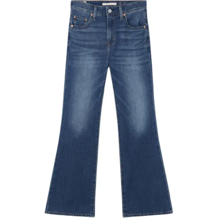 Levi's Jeans Women's Dark Blue Moderate Flared Pants