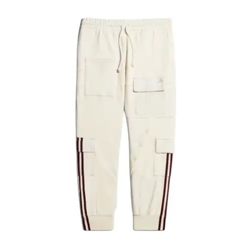 Adidas Originals x Ivy Park ADIDAS CARGO Fleece Lined Thermal Athleisure Loose Fit Cargo Pants Women's Khaki