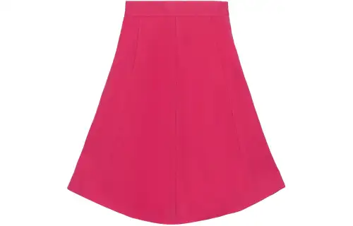 GUCCI Epilogue Collection FW20 Casual Long Skirt Women's Dark Pink
