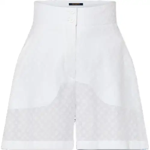 LOUIS VUITTON Monogram Fil Coupé Shorts
