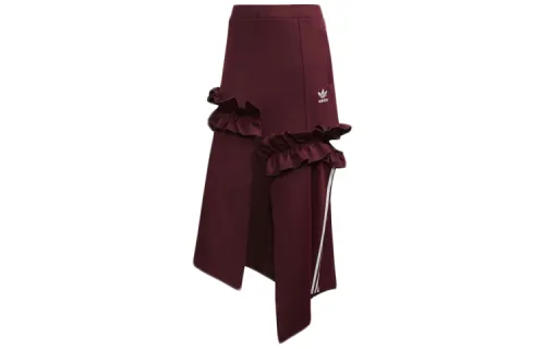 Adidas Originals Casual Long Skirts Women's Moderate Mid Length A Line Skirt