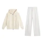 Li Ning Sweatshirt Sets Women's Hooded Moderate