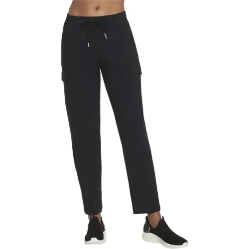 Skechers Go Fle Slip Ins Cargo Pants Women's Black