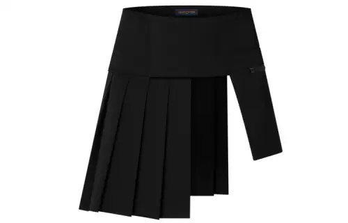 LOUIS VUITTON Casual Short Skirts Women's Black