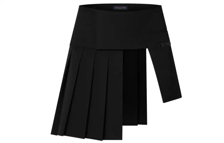 LOUIS VUITTON Casual Short Skirts Women's Black