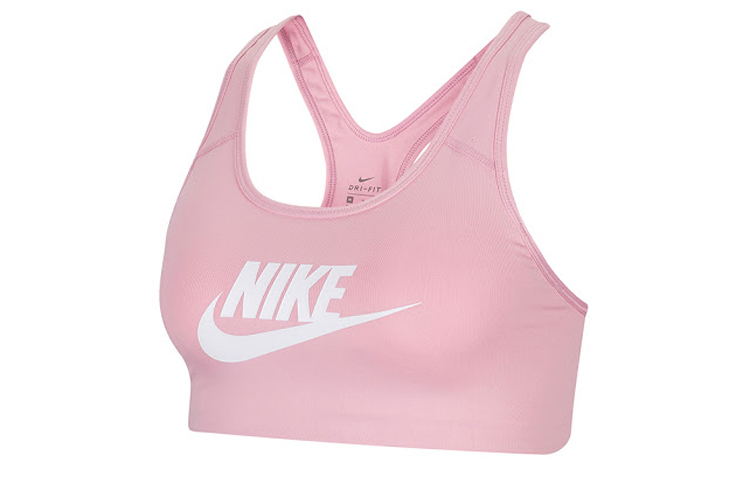 Женский топ Nike Swoosh Futura (розовый)