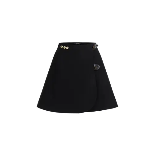 LOUIS VUITTON Casual Short Skirts Women's Black
