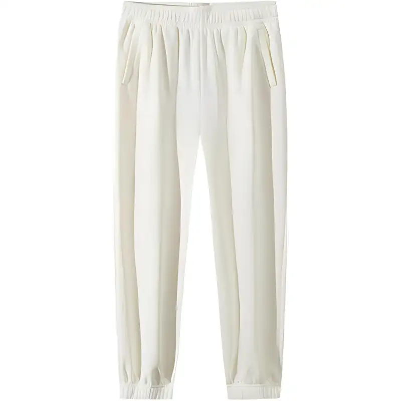 Anta Variety Training Collection Knitted Sweatpants Women's Vanilla White