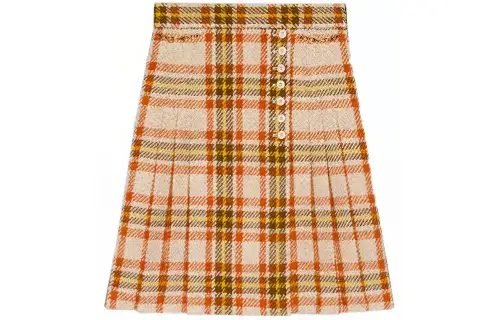 GUCCI Casual Short Skirts Women's Multicolor Moderate Short A Line Skirt