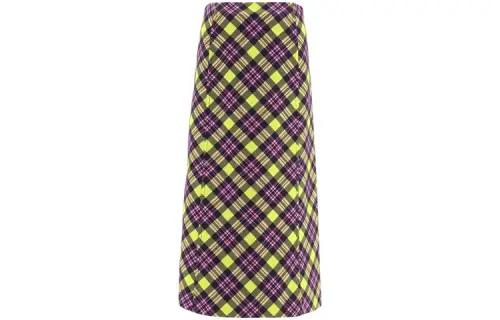 PRADA FW20 Casual Long Skirt Women's Yellow