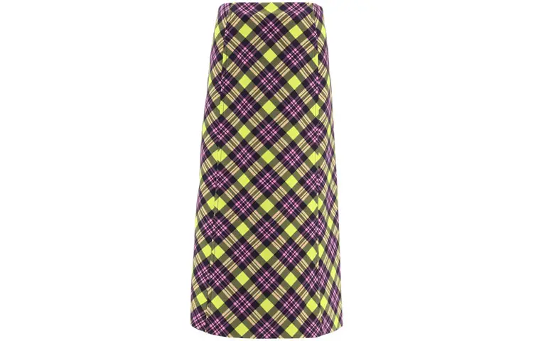 PRADA FW20 Casual Long Skirt Women's Yellow