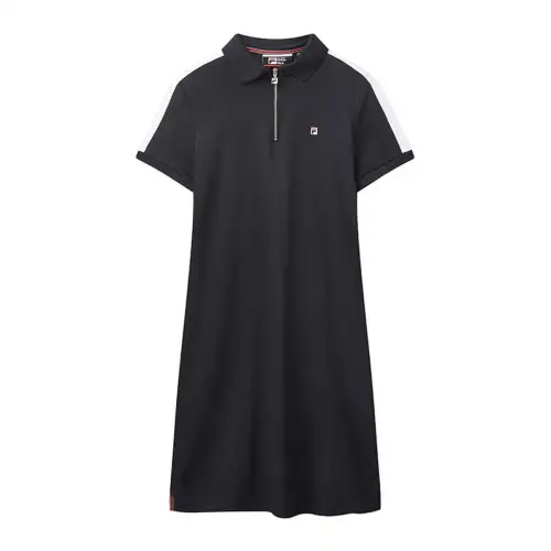 FILA Short Sleeved Dress Women's Navy Blue