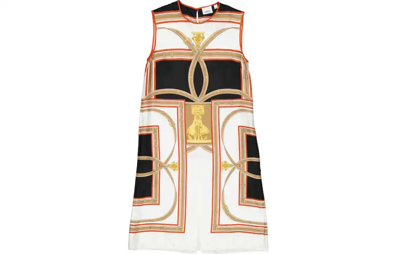 Burberry FW23 Sleeveless Dress Women's Black