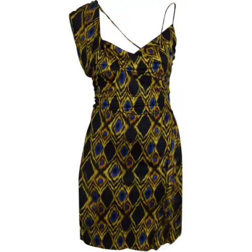 Balenciaga Sleeveless Dress, Slim Fit Women's Multicolor