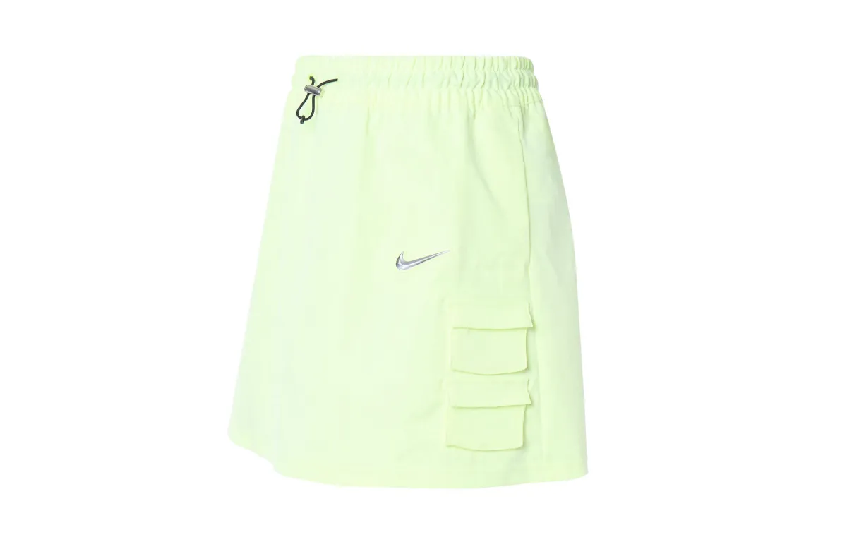 Nike Casual Short Skirts Women's Slight Yellow Green