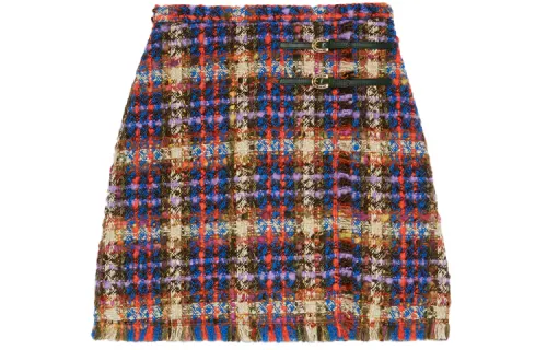 GUCCI Casual Short Skirts Women's Multicolor