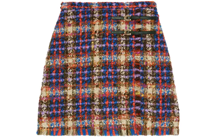 GUCCI Casual Short Skirts Women's Multicolor