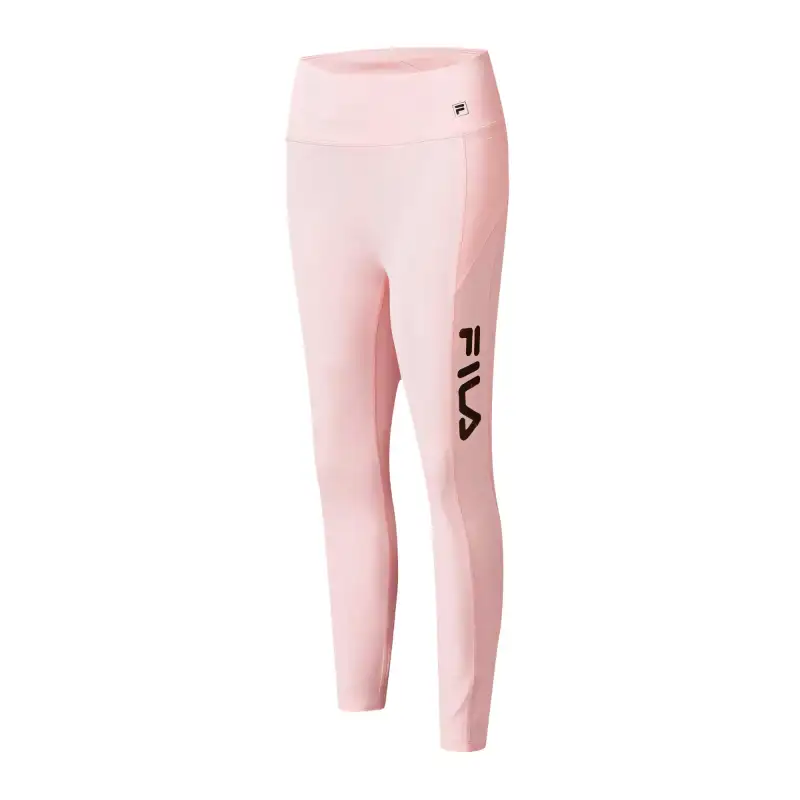 FILA Knitted Sweatpants Women's Floral Pink