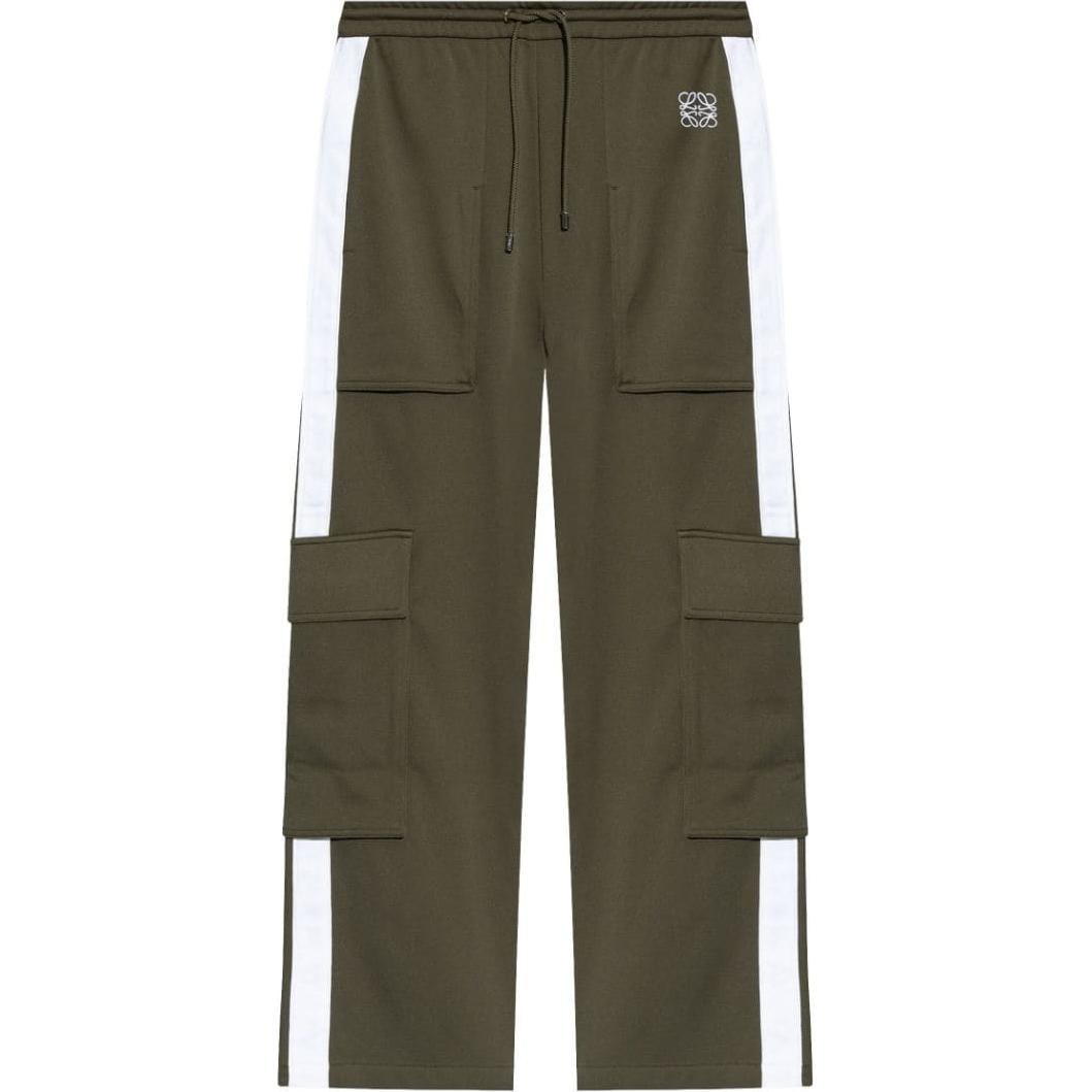 Женские штаны LOEWE LOEWE SS24 (зеленый)
