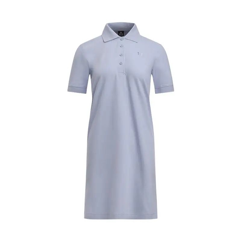 Under Armour SS25 Short Sleeved Dress Women's Light Blue Purple 539