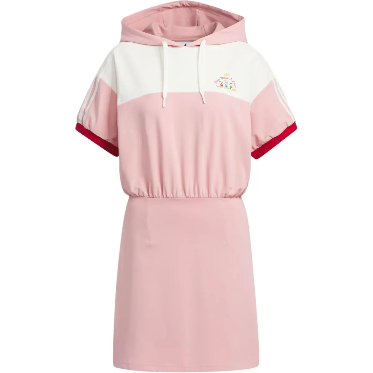 Adidas x Disney Collaboration DISNEY HDL DRESS Short Sleeved Dress Women's Miracle Purple Pink